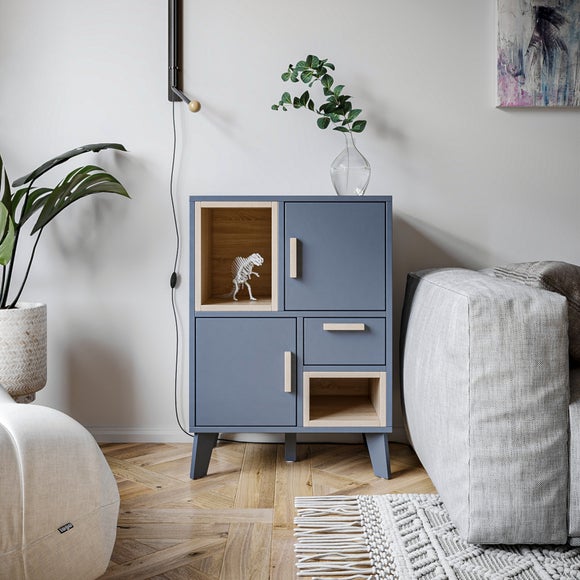 Dunelm blue deals sideboard