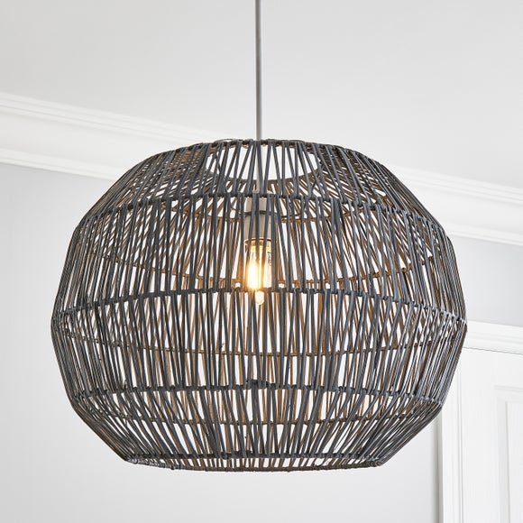 Dunelm deals wicker lamp