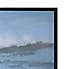 The Art Group Premium Edit A Bright Day Framed Canvas Blue