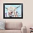 The Art Group Douglas with Flowers Framed Print Natural