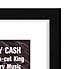 The Art Group Johnny Cash Framed Print Black