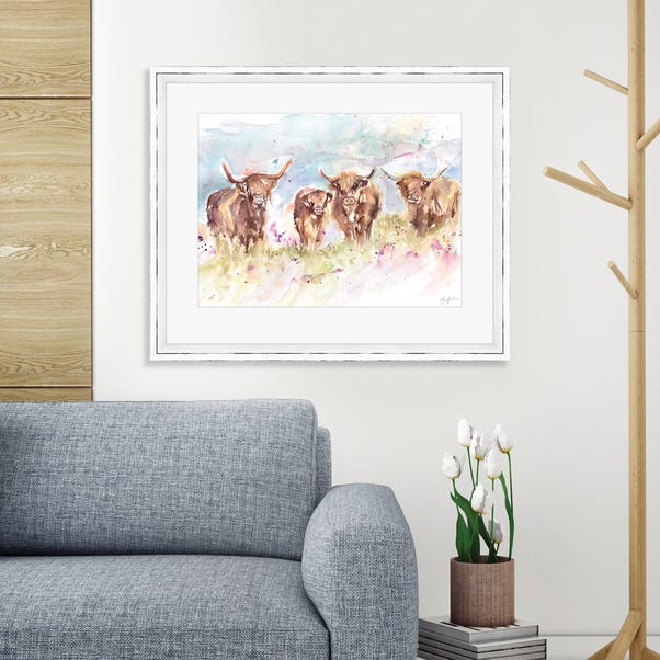 The Art Group Highland Herd Framed Print image 1 of 4