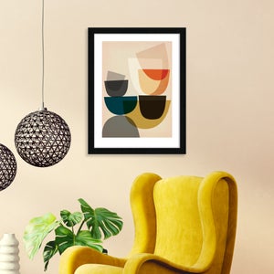 The Art Group Mid Century Modern I Framed Print