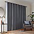 Ryder Check Blue Eyelet Curtains  undefined