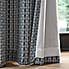 Ryder Check Blue Eyelet Curtains  undefined