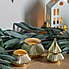 Set of 3 Gold Christmas Tree Stackable Tealights Gold