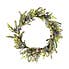 Small Pine and Sloe Berries Wreath Green