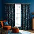 Kingfisher Peacock Pencil Pleat Curtains  undefined
