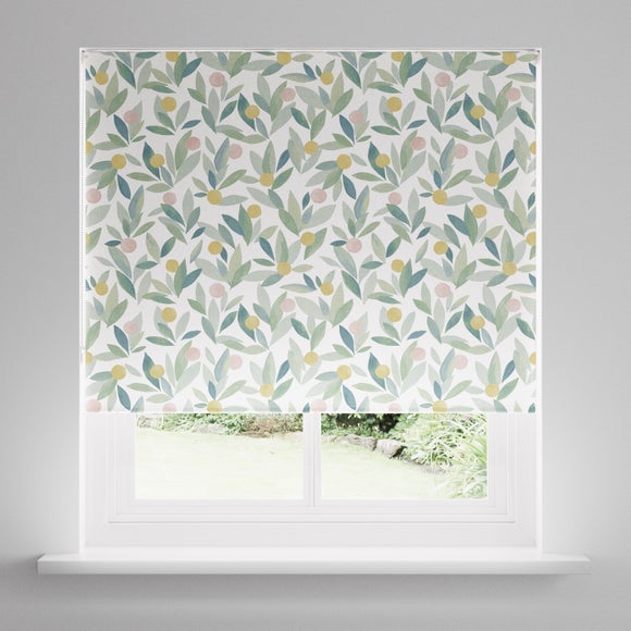 Erwin Fruits Floral Blackout Roller Blind Dunelm