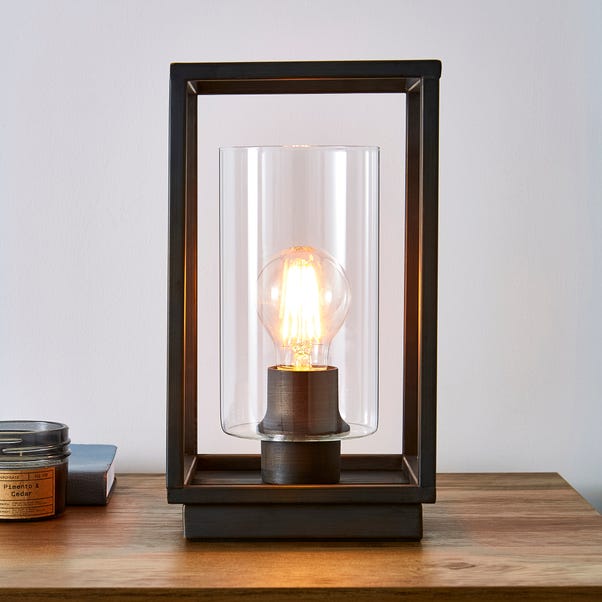 London Bronze Industrial Table Lamp image 1 of 6