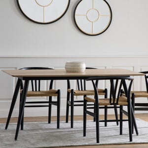 Cedar & Sage Newport 6 Seater Rectangular Dining Table