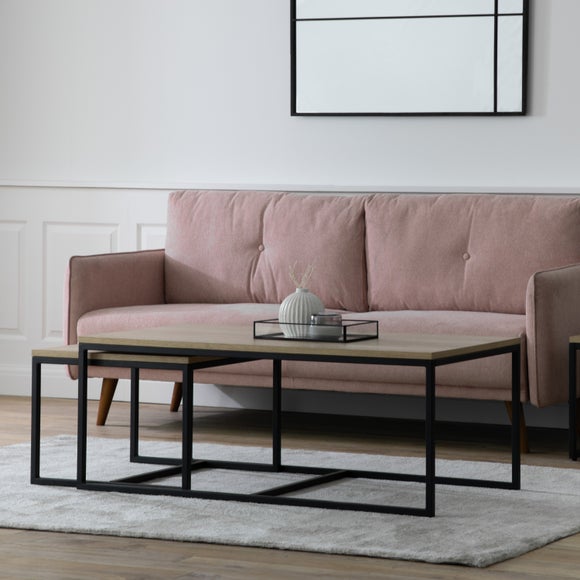 dunelm coffee tables and nest of tables