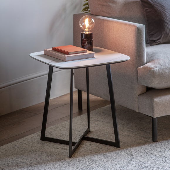 dunelm marble side table