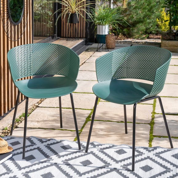 Dunelm best sale chairs green