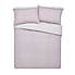 Rhianna Lilac Duvet Cover and Pillowcase Set  undefined