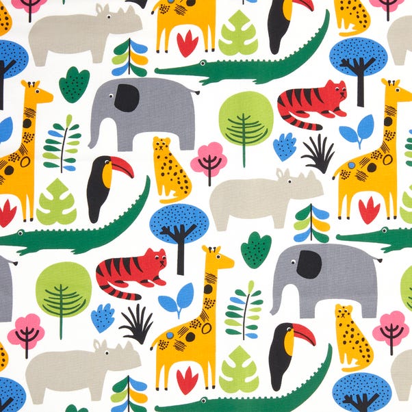 By the Metre Elements Scandi Jungle Craft Cotton image 1 of 3