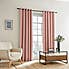Berlin Rose Thermal Blackout Blackout Eyelet Curtains  undefined