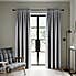 Berlin Soft Grey Thermal Blackout Pencil Pleat Curtains  undefined