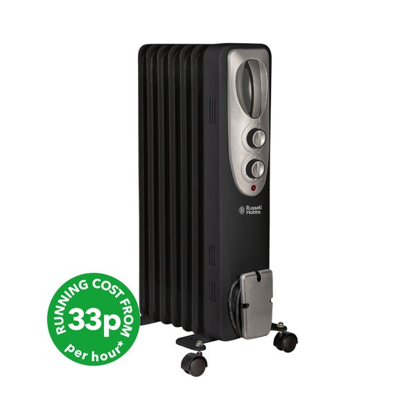 View 1500w Russell Hobbs 7 Fin Oil Filled Heater View 1500w Russell Hobbs 7 Fin Oil Filled Heater