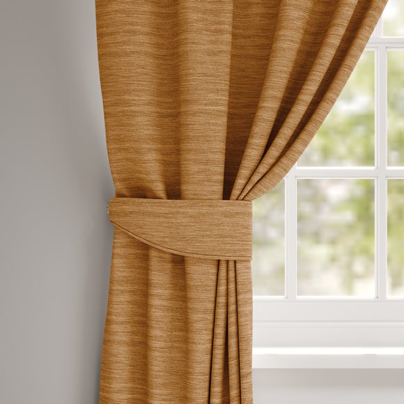 Austen Recycled Polyester Made to Measure Fabric Sample Honey