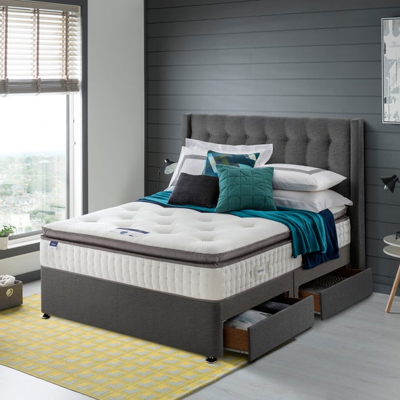 Silent Night Geltex Miracoil Pillow Top Mattress Dunelm