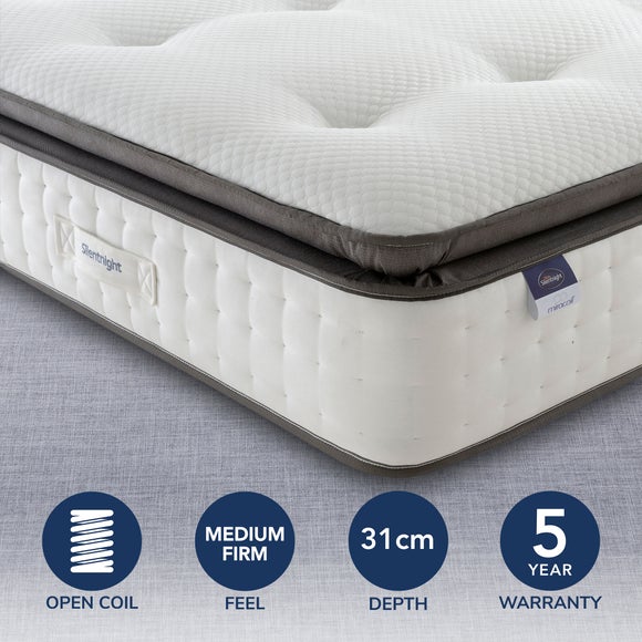 silentnight geltex miracoil mattress