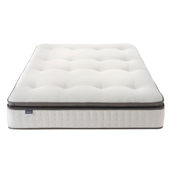 silentnight miracoil geltex pillow top mattress