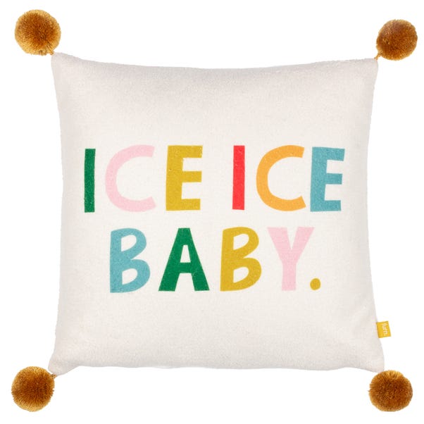 Pompoms Ice Ice Baby Cushion image 1 of 3