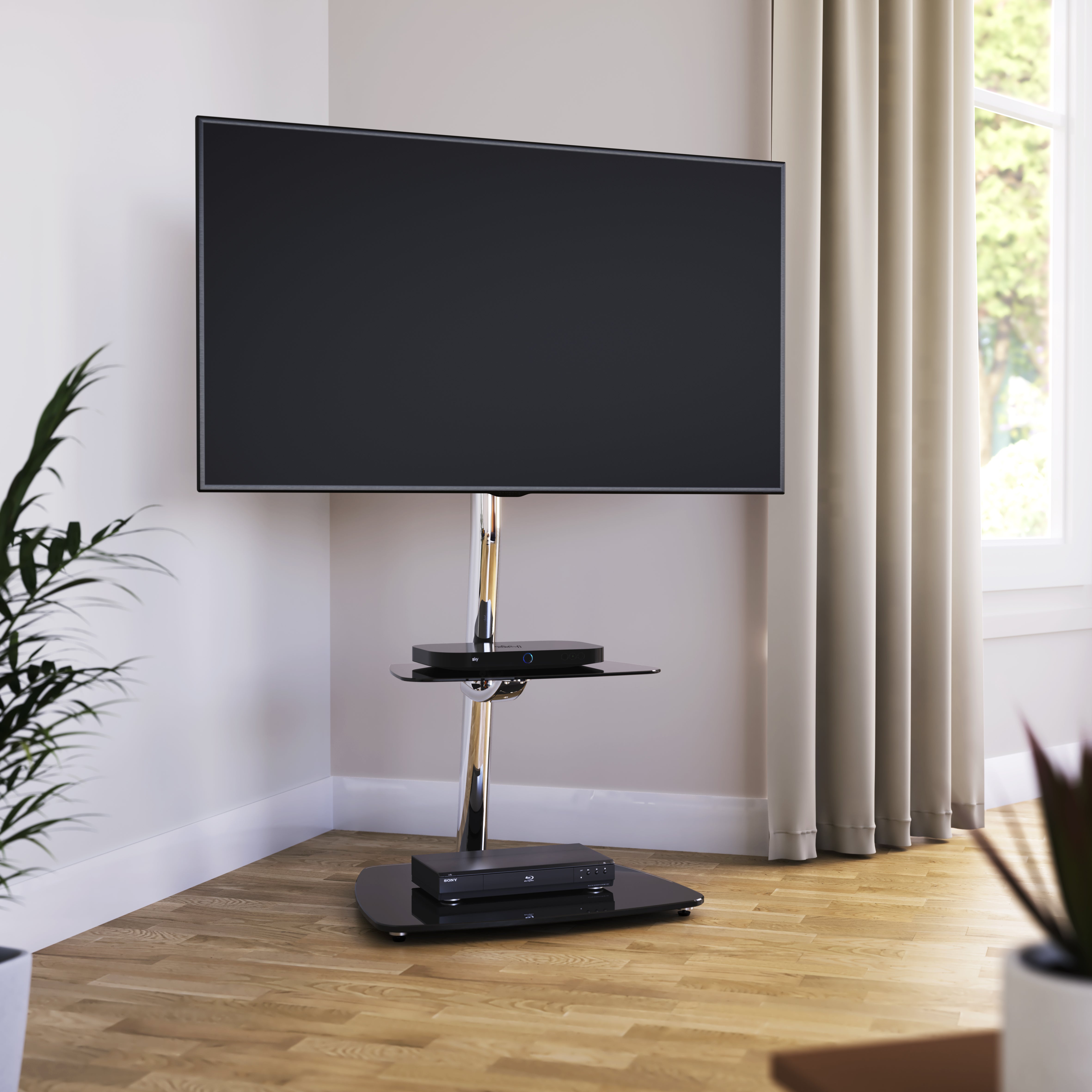 Photos - Mount/Stand ISEO TV Stand Black 