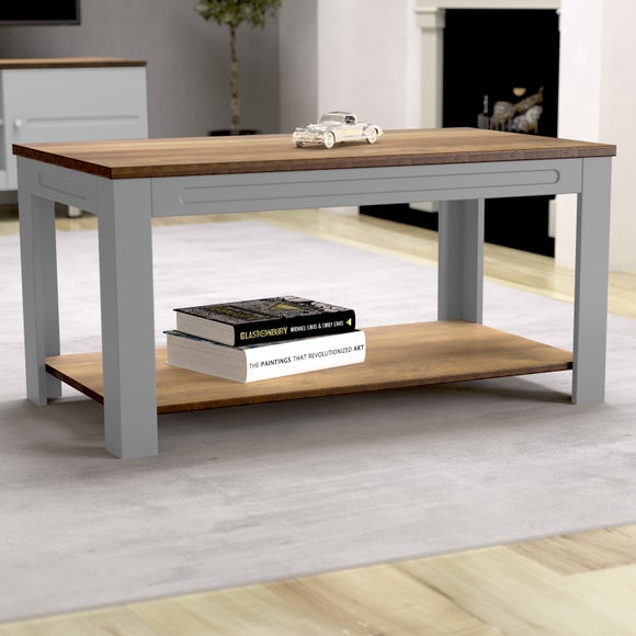 white coffee table dunelm