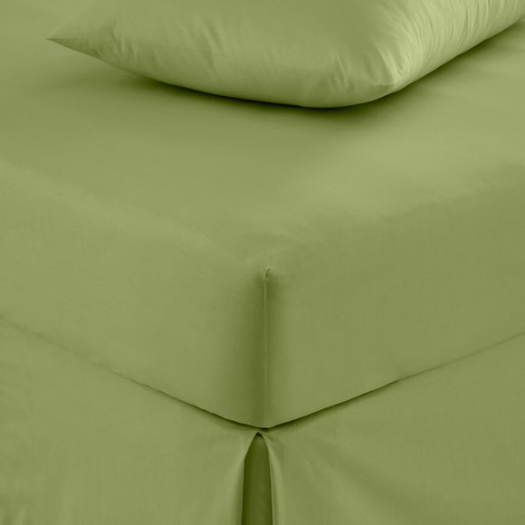 Pure Cotton Fitted Sheet Dunelm