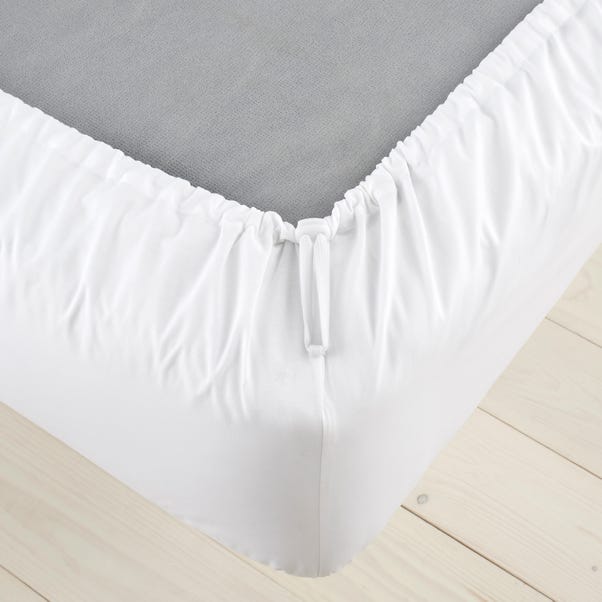 Pure Cotton Toggled Fitted Sheet image 1 of 3