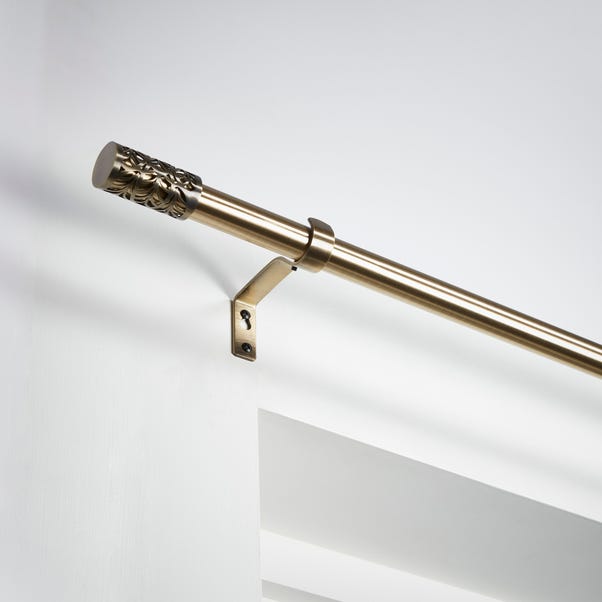 Equatorial Extendable Metal Eyelet Curtain Pole image 1 of 3