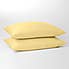 Pure Cotton Standard Pillowcase Pair Primrose (Yellow)
