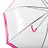 totes PVC Dome Hot Pink Umbrella Pink