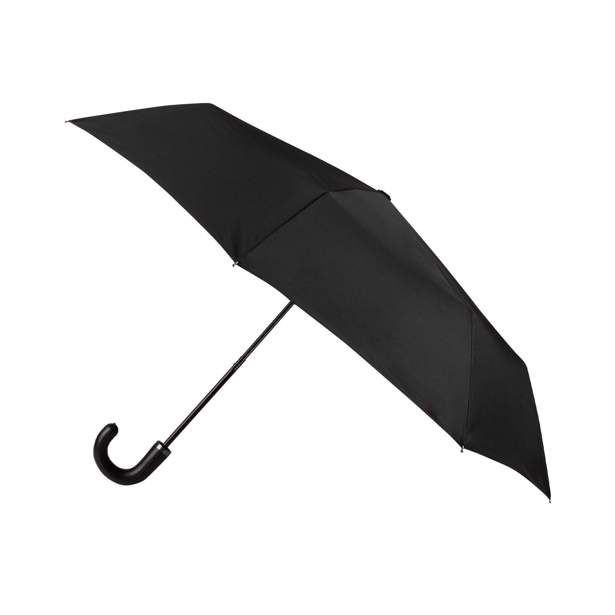 totes Eco Leatherette Crook Handle Umbrella 