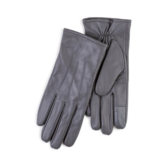 totes Isotoner Ladies 3 Point Leather Gloves