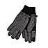 totes Isotoner Mens Water Repellent Stretch Gloves Black undefined