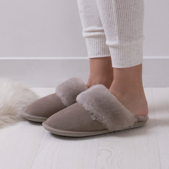 Just sheepskin ladies slippers hot sale