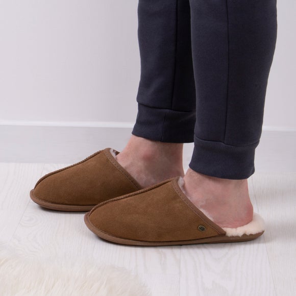 Mens discount slippers dunelm