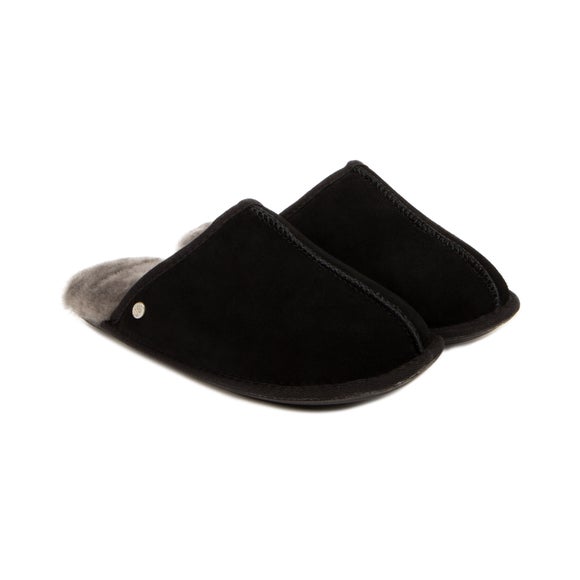 Just Sheepskin Donmar Sheepskin Mens Slippers Dunelm