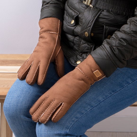 Just Sheepskin Ladies Charlotte Sheepskin Gloves