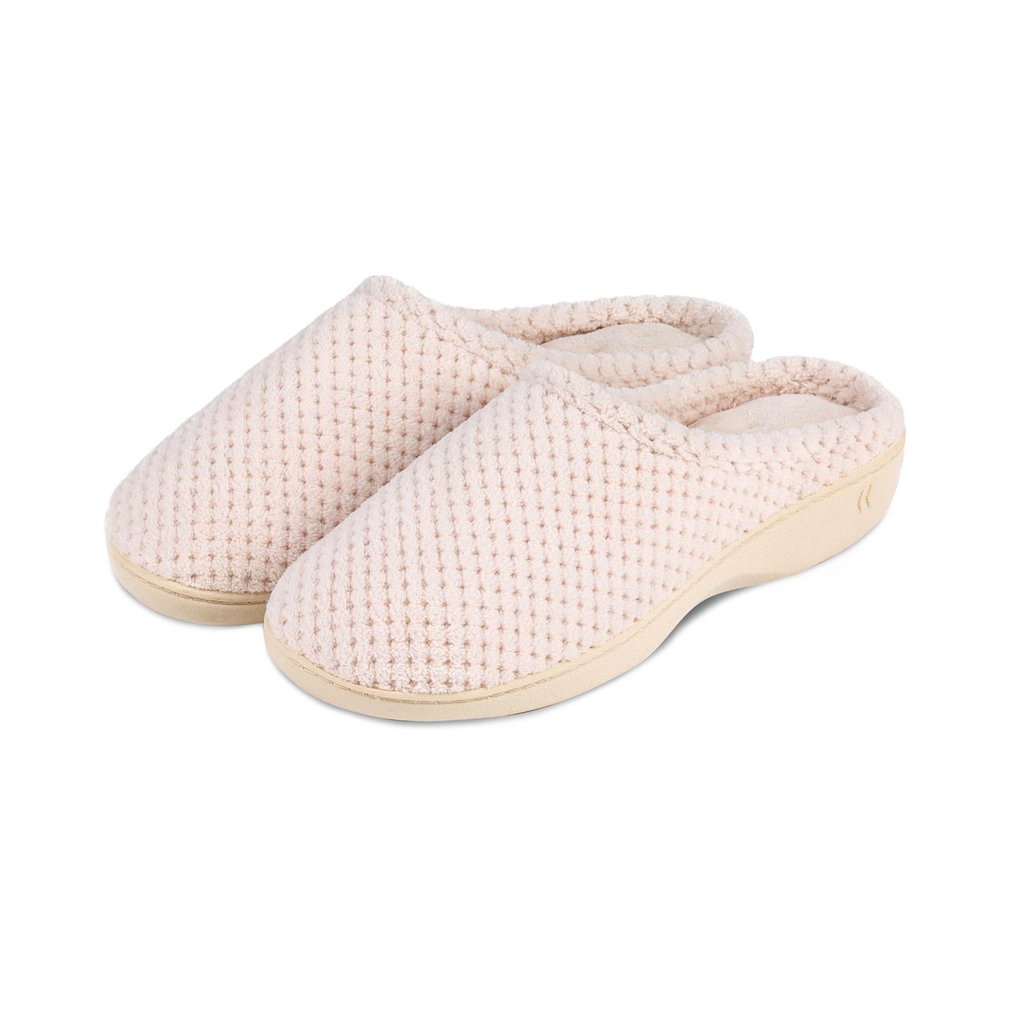 totes Isotoner Popcorn Ladies Mule Slippers | Dunelm