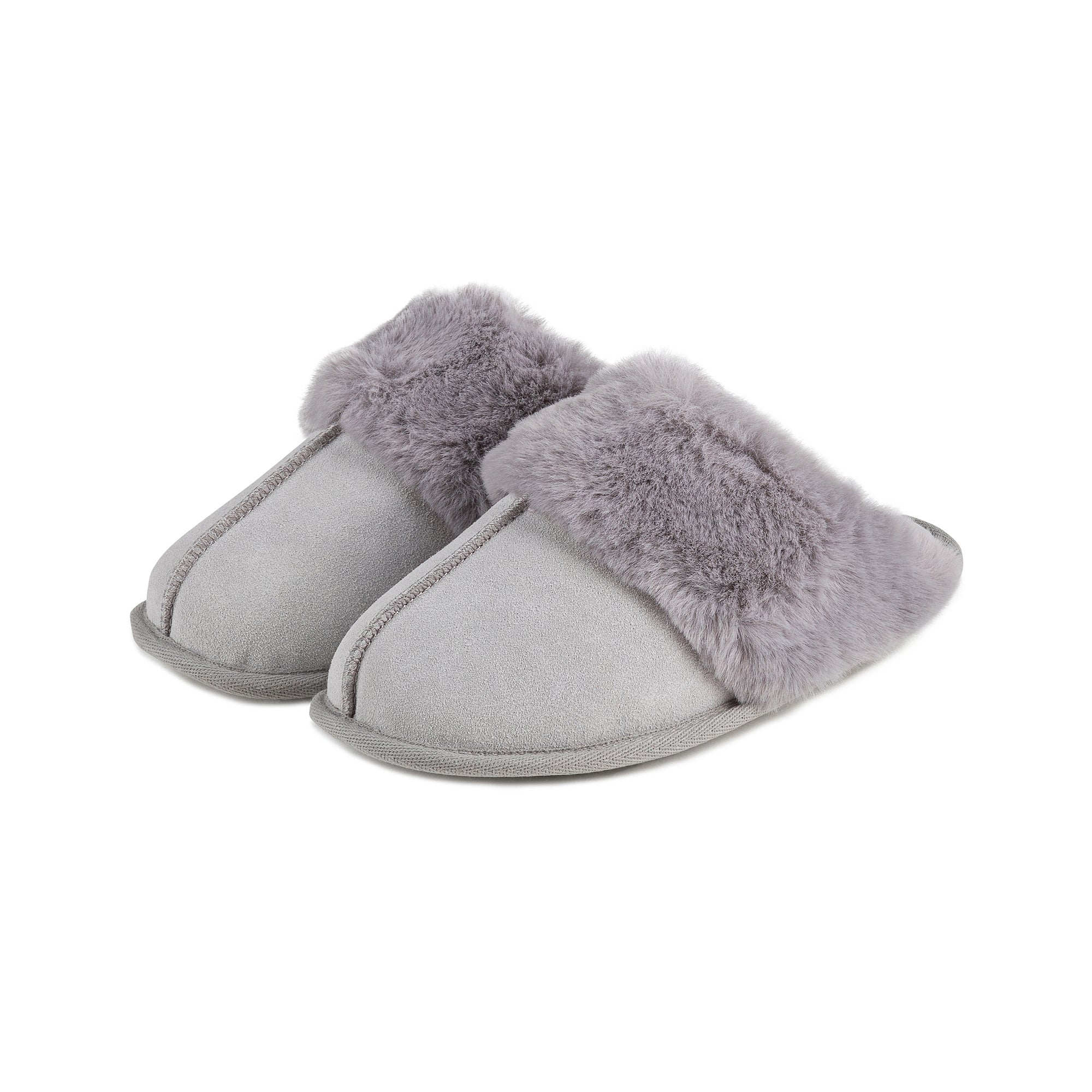 totes Isotoner Real Suede Ladies Mule Slippers | Dunelm