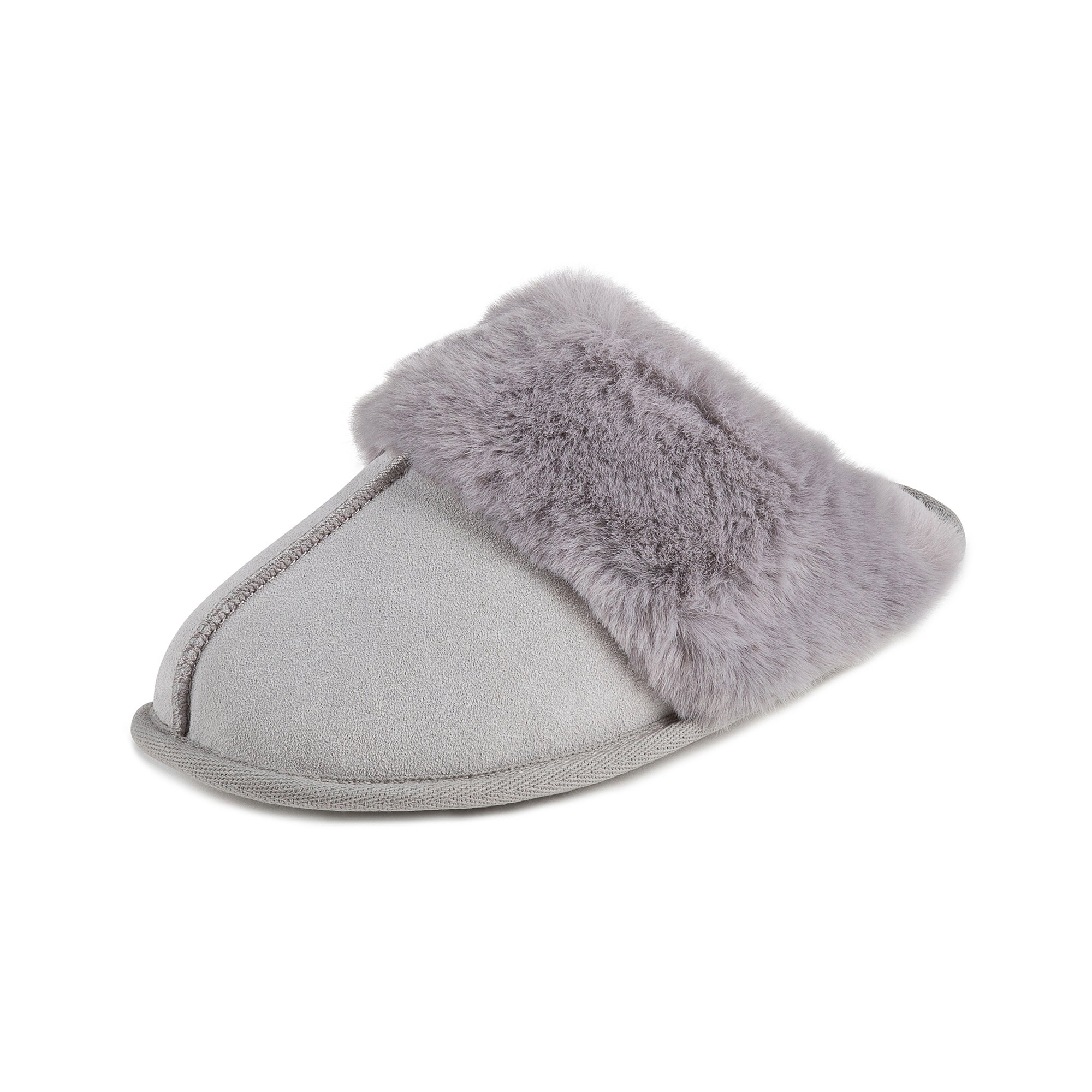 totes Isotoner Real Suede Ladies Mule Slippers | Dunelm