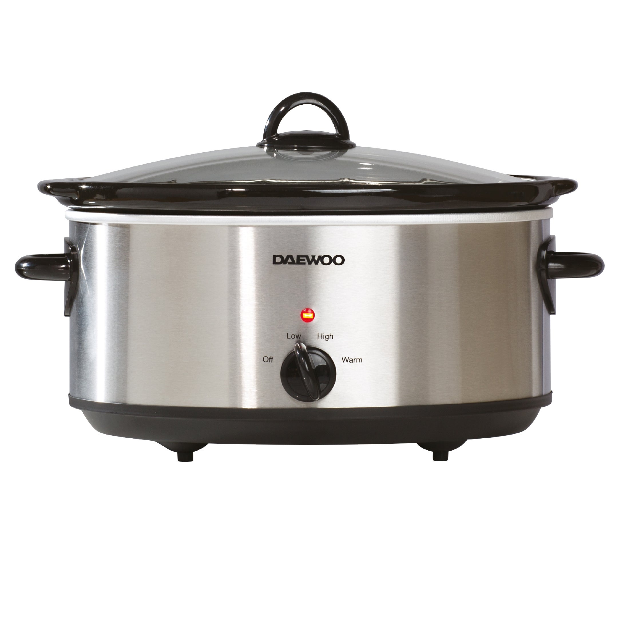 65l Stainless Steel Slow Cooker Black