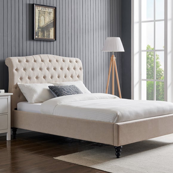 Beige King Size Beds | Dunelm