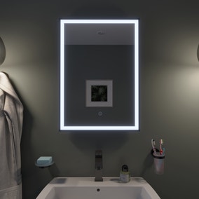 Burley Rectangle LED Wall Mirror