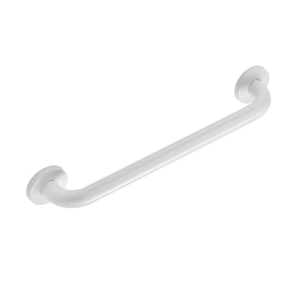 White Stainless Steel Grab Bar image 1 of 4