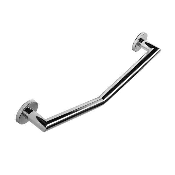 Stainless Steel Modern Angled 30cm Grab Bar image 1 of 4